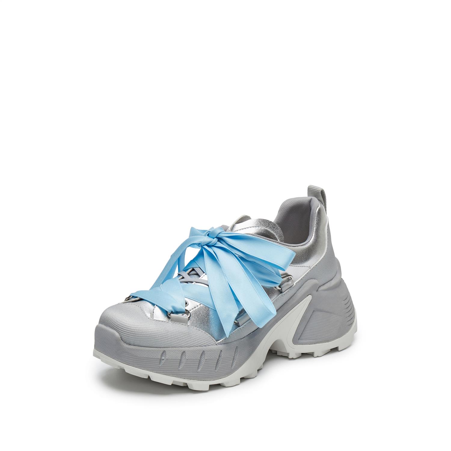 思加图2025春季新款甜美风老爹鞋运动休闲鞋厚底女鞋P2154AM5