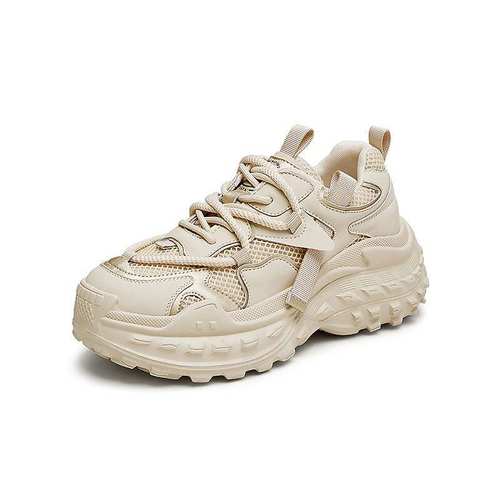 Tata他她休闲厚底老爹鞋女显瘦增高炸街运动鞋2024秋新款WZM05CM4