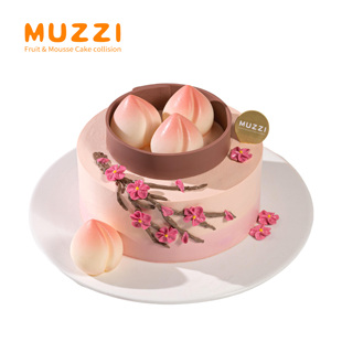 法乐希春满桃园祝寿长辈生日蛋糕北京上海广州深圳成都同城配送