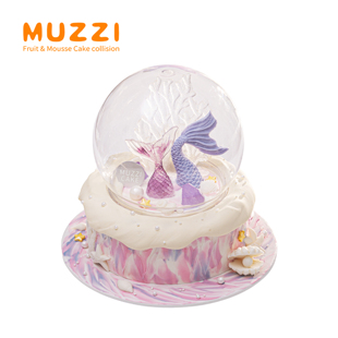 法乐希粉霞星海双鱼水晶球生日蛋糕北京上海广州深圳杭州同城配送