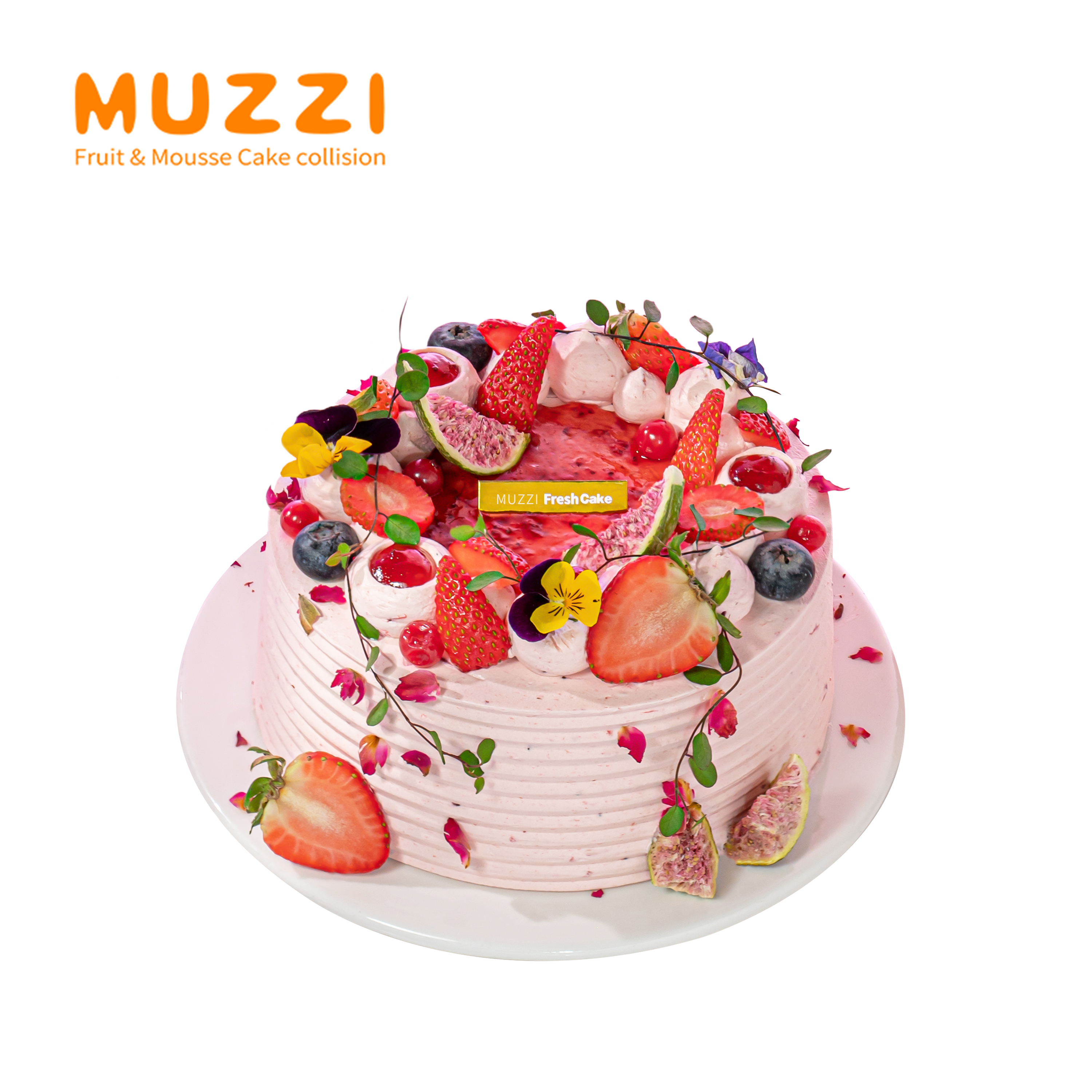 0卡糖草莓芝士乳酸菌生日蛋糕北京上海杭州广州深圳全国同城配送