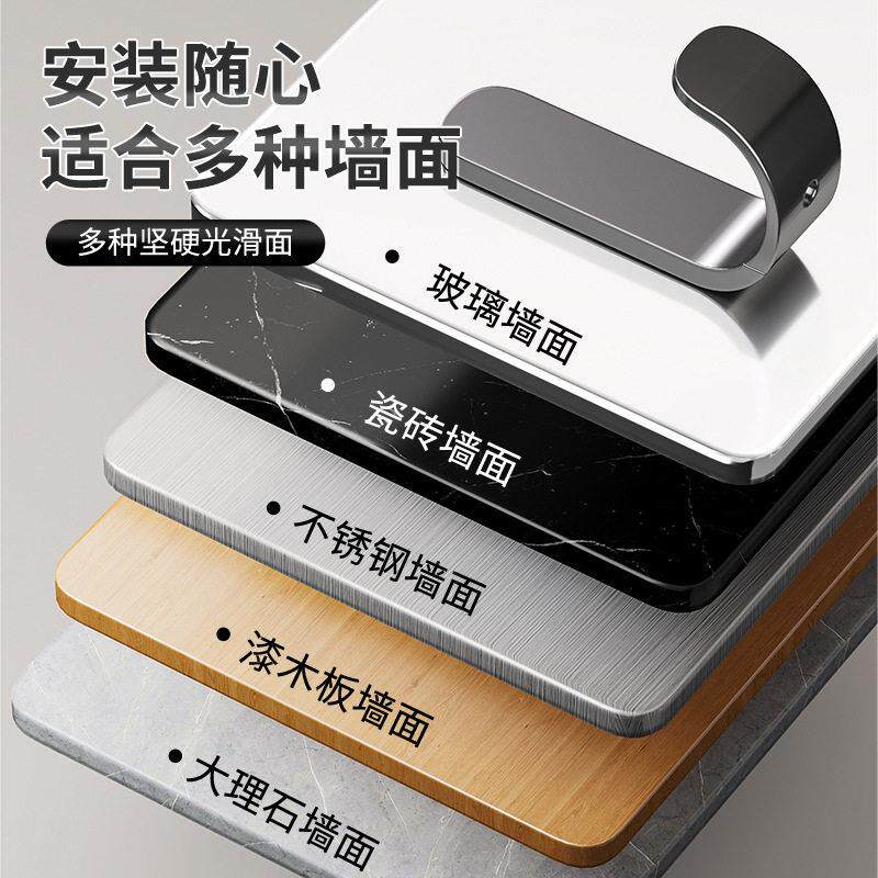 德挂国钩强力黏胶免打F9778867厨孔房墙浴室门后贴壁无痕黏钩承重