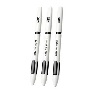 nbx机甲风拿捏笔捏捏中性笔高颜值黑科技高级自动笔小学生专用初中生刷题笔高科技黑笔速干文具学习用品大全