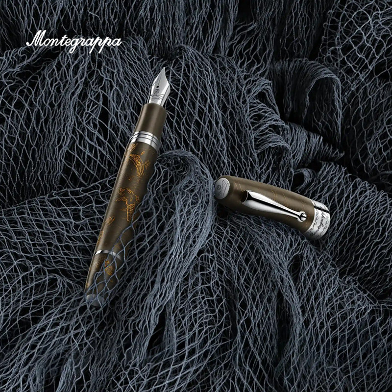 【新品预定】Montegrappa/万特佳海洋守护者协会钢笔意大利原装进口成人练字墨水笔礼盒装男士高档高端送礼