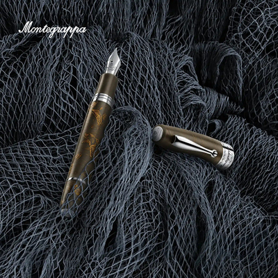 【新品预定】Montegrappa/万特佳海洋守护者协会钢笔意大利原装进口成人练字墨水笔礼盒装男士高档高端送礼