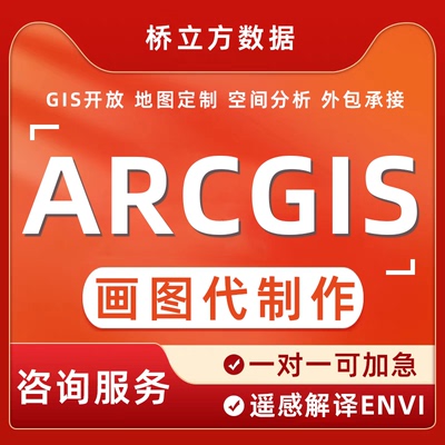 arcgis制图代做代画地图数据技术指导做图答疑envi处理遥感空间怍