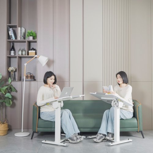 Frankwood升降床边桌可移动