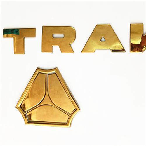 汕德卡不锈钢车标改色外壳SITRAK字标装饰改装大货车C7H/C5H/G7