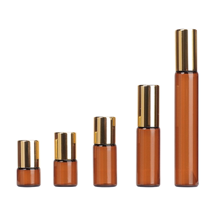 香水分装瓶滚珠高级便携精致小样走珠空瓶子玻璃精油滚珠瓶1-5ML