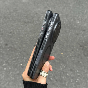 个性 新品 创意 半透明男女款 适用vivoX200Promini手机壳x200s立体光栅磁吸oppofindx8pro瓦楞纹ultra个性