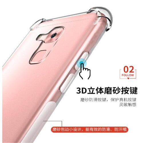 适用荣耀5X气囊防摔壳KIW-UL|AL|CL|TL00H透明手机壳软保护套男女