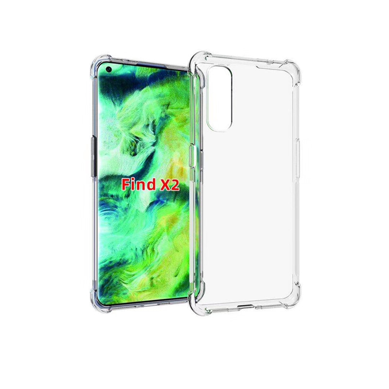 适用OPPOA7/AX7软硅胶FindX2手机壳PBFM00气囊防摔壳透明保护套