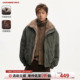 重磅复古质感可拆卸毛领座山雕保暖棉服外套 男士 CoosRetro 冬季