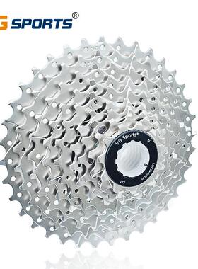 速飞轮11自行车9卡山地式8t车10/12公路轻变速vg/sports50t28t24