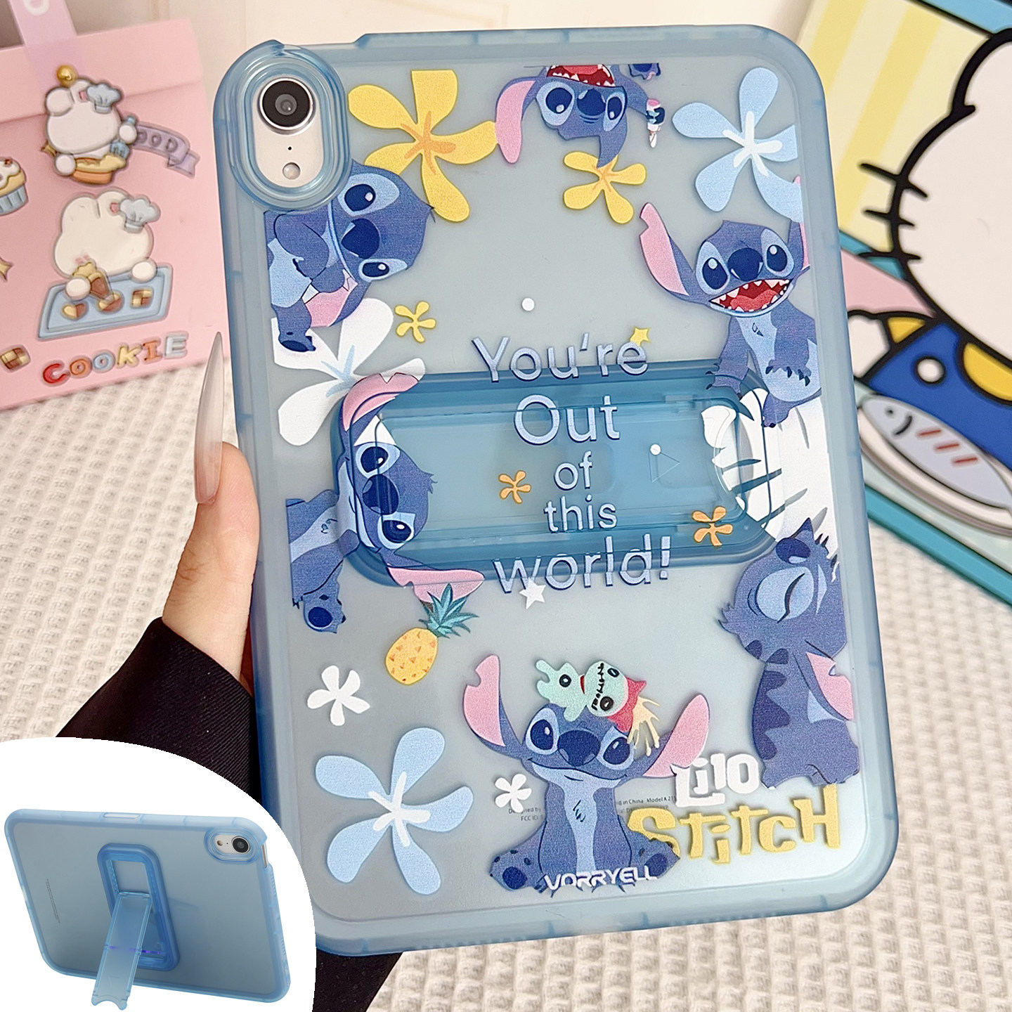 北朵适用苹果ipad卡通ipad11保护壳一体支架air6保护套10代第九代ipad9平板壳ipad8第五六代5mini45软壳pro11