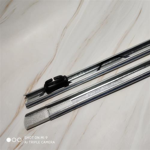 温室蔬菜大棚配件热镀锌卡槽连接片 卡槽接头 接片 连接头接条