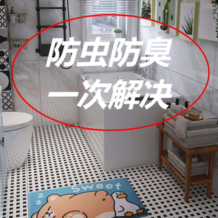 地漏防臭器硅胶芯卫生间下水道圆形不锈钢浴室厨房防虫不锈钢冰块