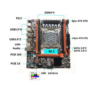 2620V3cpu套装 2678 3针电脑主板DDR4内存E5 全新X99H主板LGA2011