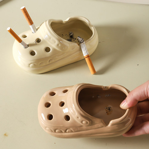 喀特丽莎烟灰缸拖鞋洞洞鞋