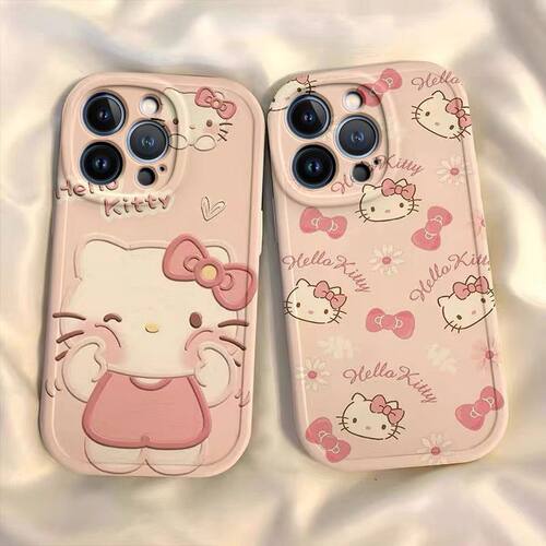 超萌凯蒂猫iPhone17pro/14/13/12手机壳se苹果xr/xsmax16plus软15