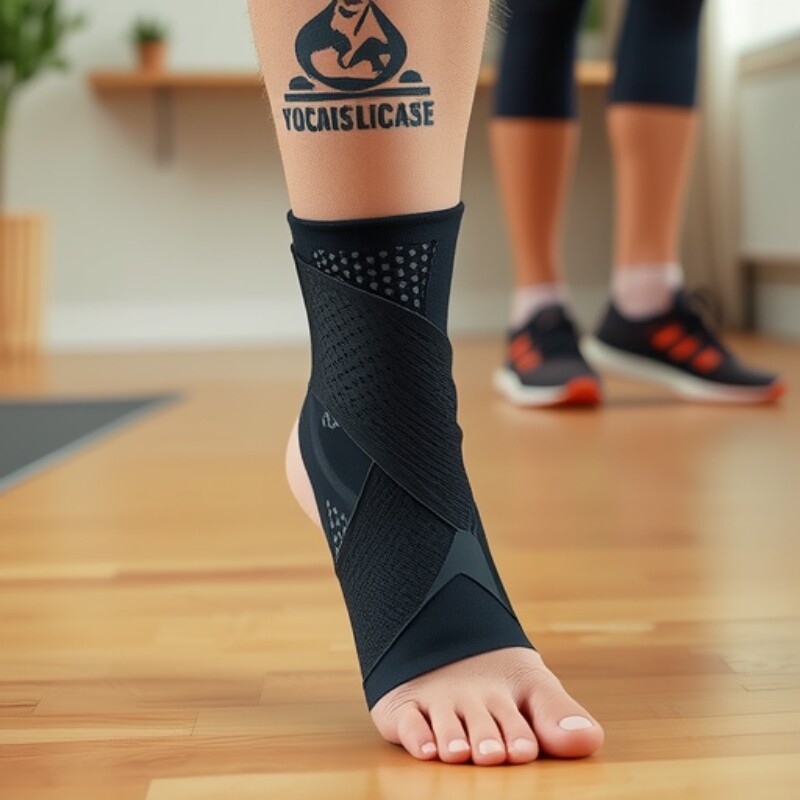 德国医用运动防崴脚保护套脚踝扭伤恢复护脚踝超轻薄特薄护具透气