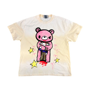 Yandere病娇Inkjet printing喷绘稀有短袖hippop说唱Skateboards