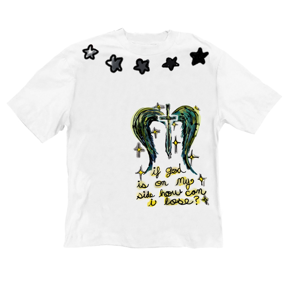 graffiti spray painting涂鸦喷绘短袖original原创rare滑板说唱