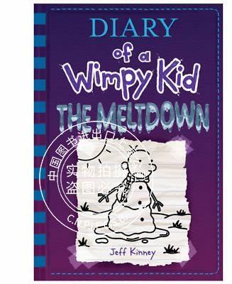 现货 小屁孩日记13 美版精装 英文原版 Diary of a Wimpy Kid#13 The Meltdown 杰夫金尼 Jeff Kinney儿童读物