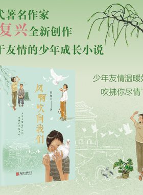 风啊吹向我们当代著名作家正是橙黄橘绿时作者肖复兴创作关于友情的少年成长小说少年友情温暖如风吹拂你尽情飞翔京味儿十足hjsd