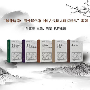 现货 书 域外诗谭译丛 全套5册 李白的诗歌与生平/白居易的生平与时代/杨万里的诗歌/狂与傲：辛弃疾词中的自我表达/孟浩然。华文