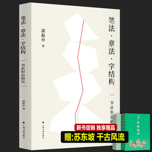 2023正版新书 笔法章法字结构 书法形态研究 邱振中著 书法理论邱振中老师课程167个练习 中国书法上海书画出版社