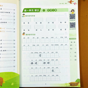 二年级下册看拼音写词语同步训练字词近反义词多音字同音字形近字人教版二年级下册近反义词字词听默写高手一课一练组词造句部编版