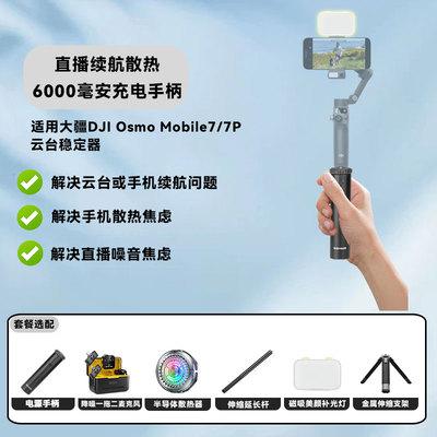 稳定器内置电源手柄充电宝