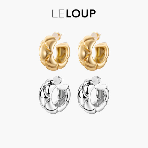 [杨紫同款]LELOUP镀金耳环耳钉
