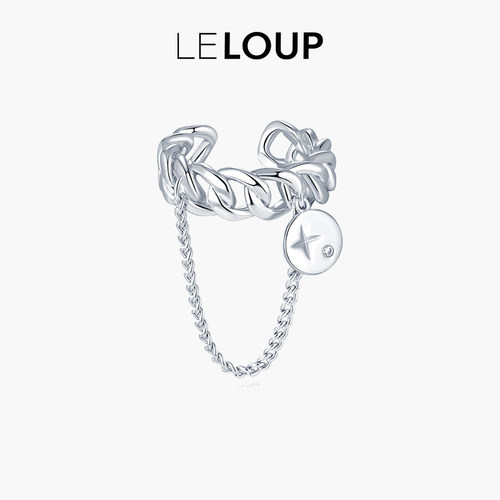 LELOUP张雨绮同款双层链条戒指