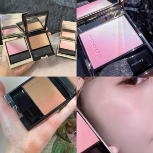 盲入都好看的程度！Suqqu苏酷腮红小样试色06透重01淡音免费试用