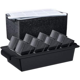 冰块模具商用透明硅胶出8酒吧威士忌冰球无磨具制冰专用气泡冰格