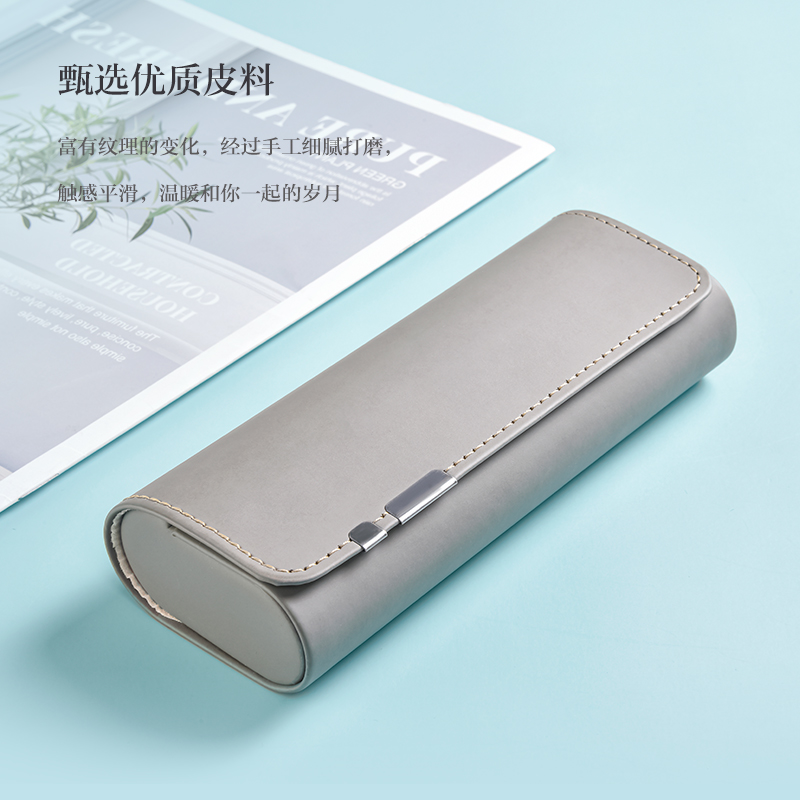 日本眼镜盒便携女款高级感ins抗压防压男学生近视眼睛盒收纳盒子