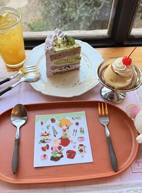 萌物妹-共生虫插画师原创二次元oc动漫周边四款双透触感膜贴纸