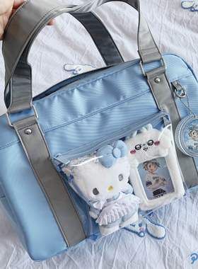 制服痛-pipoo原创立体痛层学生通勤书包娃包大容量斜挎jk制服痛包