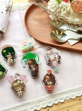 「萌物小合集」共生虫Symbiont插画师原创二次元周边oc动漫pp夹