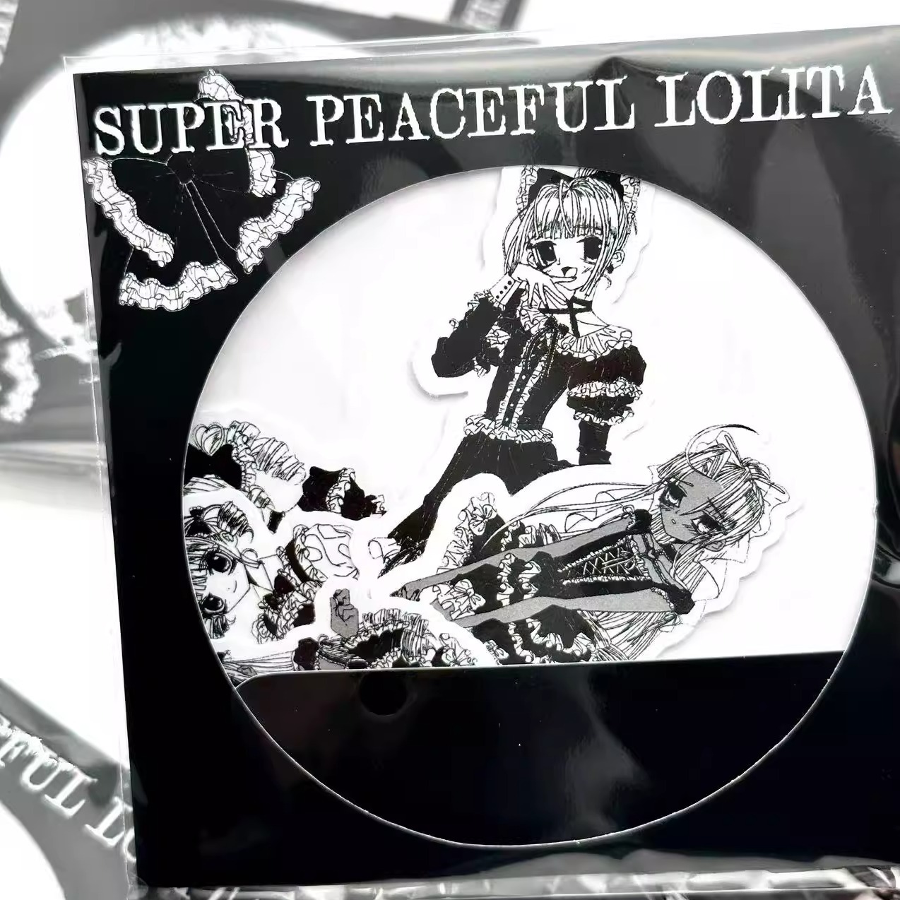 现货superpeacefulLolita日本插画师ISEYA原创oc周边贴纸套装