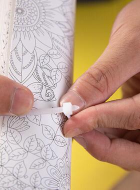 得力自锁式尼龙扎带 理线带 线束胶带 扎线带 白色黑色扎