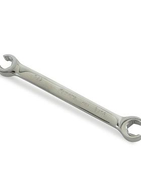 世达(SATA)48302英制全抛光油管扳手双头两用开口扳手1/2