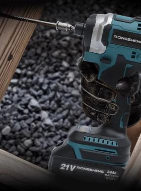 kt无刷起子机冲击电动螺丝批大功率多功能扳手拧螺丝大扭力充电电