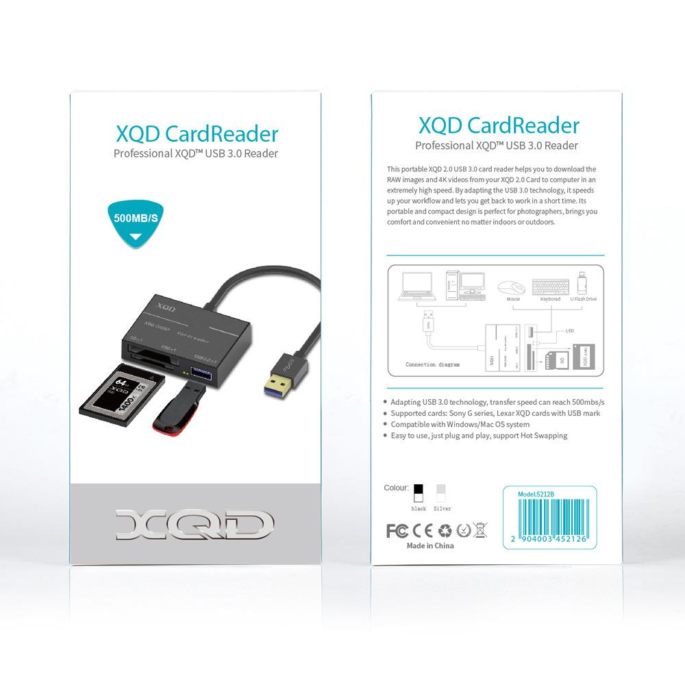 USB3.0 XQD/SD卡高速读卡器 USB3.0HUB 兼容USB3.0/2.0 新品上市