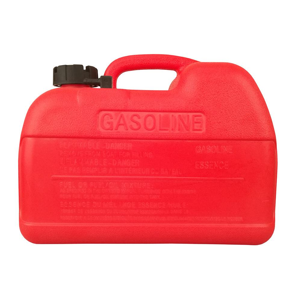 便携式舟艇舷外机油箱红色手提船外机油桶配3米油管