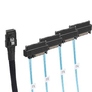 4SATA电源头 Mini 8087转8482 SFF 电脑硬盘电源传输连接线 SAS