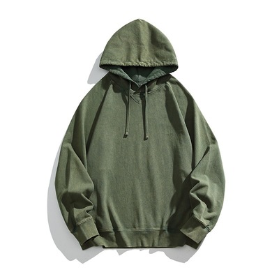 2025秋新款美式宽松连帽卫衣