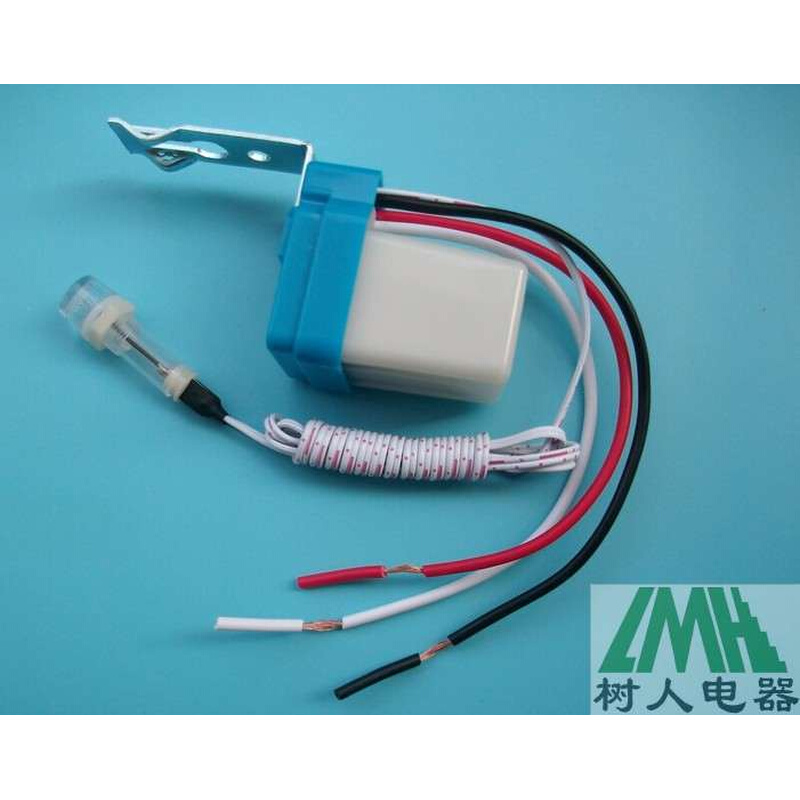 宽电压范围AC110V-220V通用AS-10外探头1米光控开关路灯AC85-265V